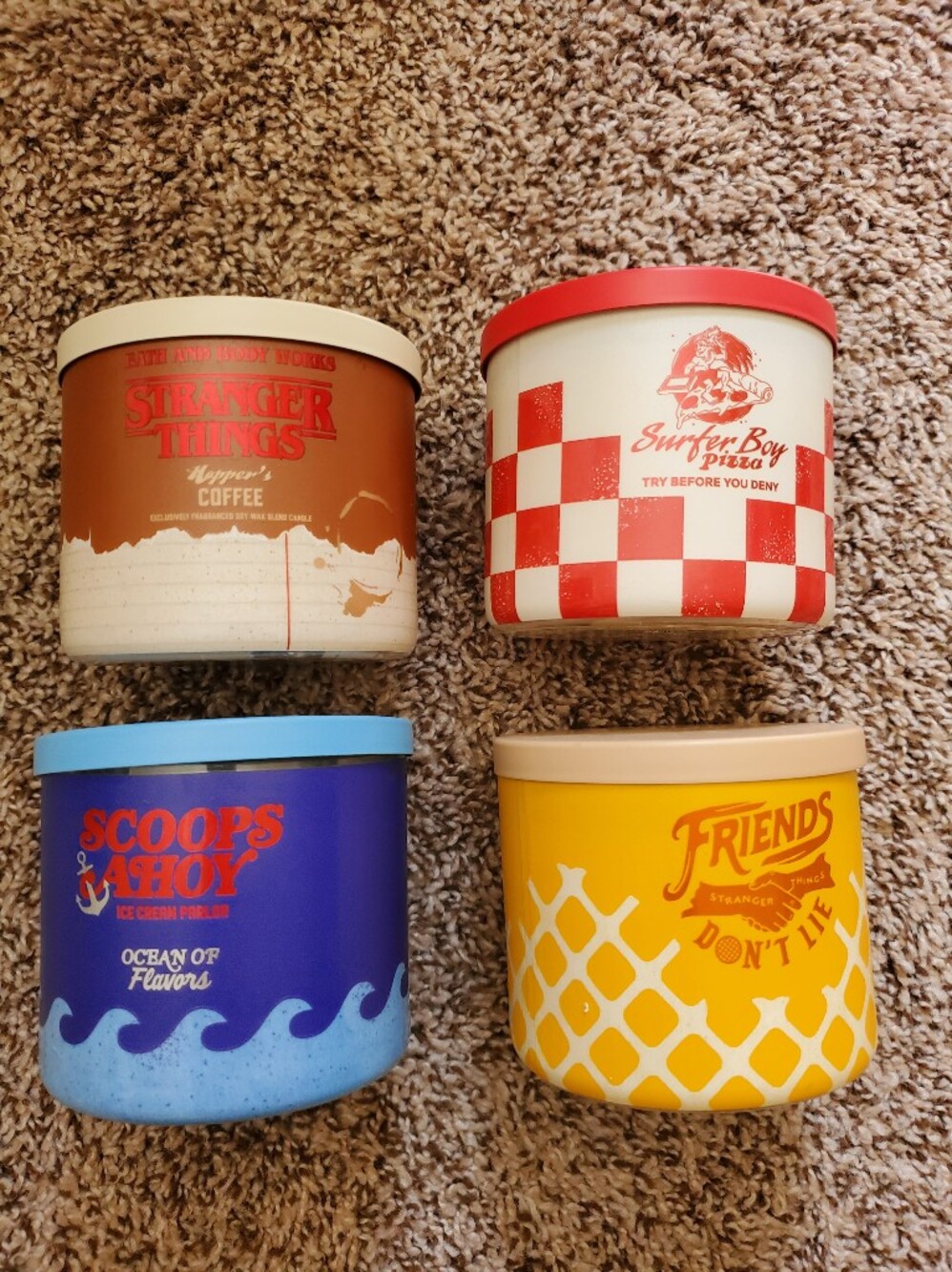 Bath & Body Works Candles Stranger Things